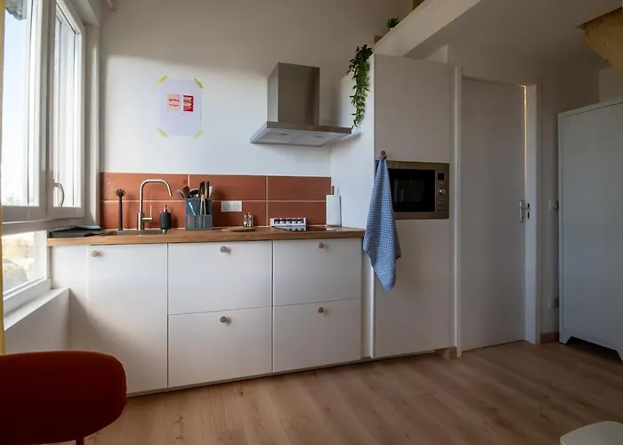 Le Nid Colore T2 Petit Dej' Offert Apartmán Saint-Nazaire (Loire-Atlantique)